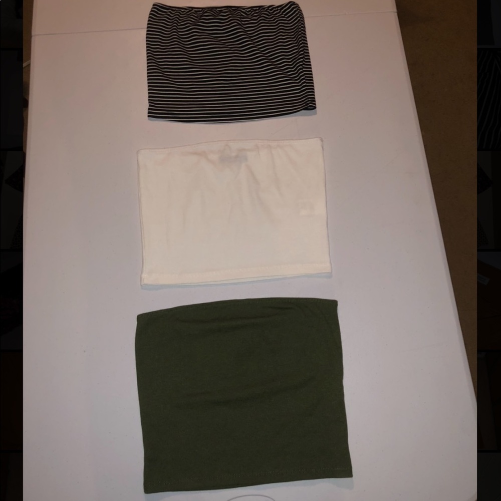 3 Medium Tube Tops